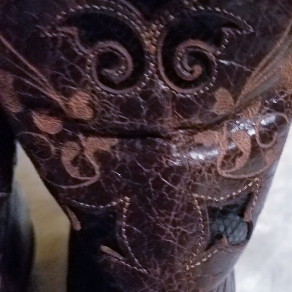 Corral Vintage Leather Snip Toe Western Boots - Picture 3 of 6